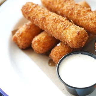 Homemade Fried Mozzarella